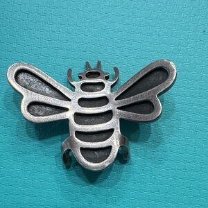 Silver Bumble Bee brooch